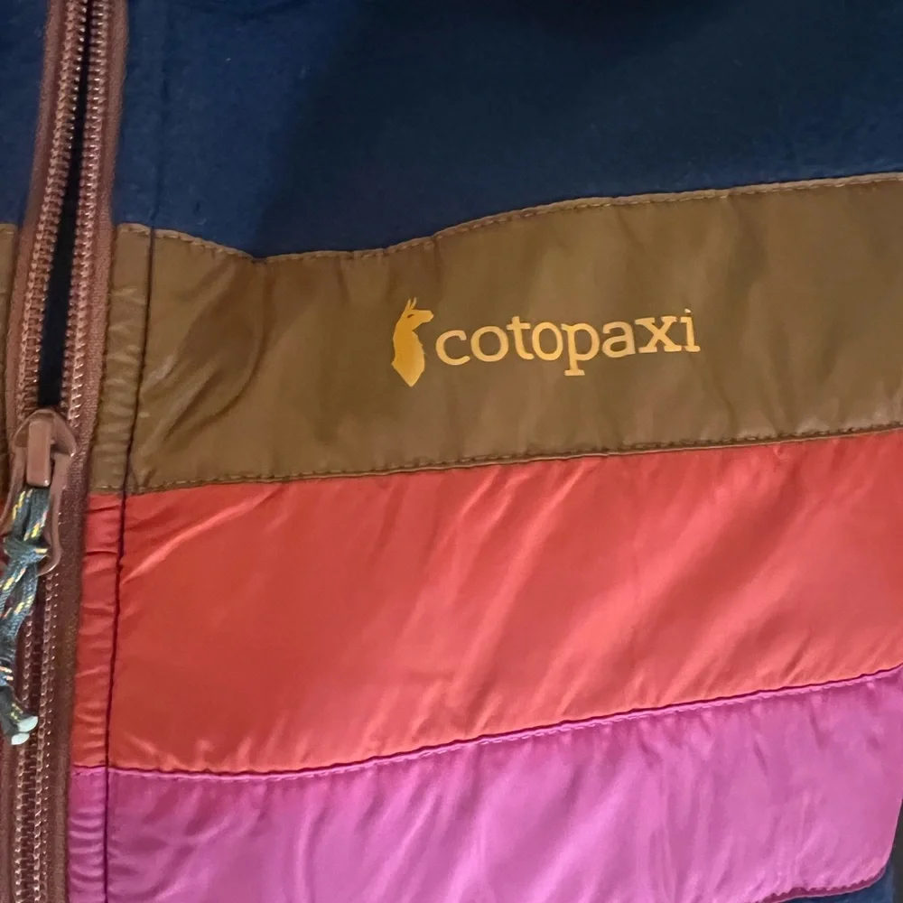 Cotopaxi Multicolor Fleece Jacket, women size xl - Picture 4 of 4